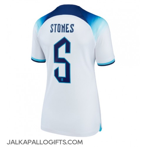 Englanti John Stones #5 Kotipaita Naiset MM-kisat 2022 Lyhythihainen